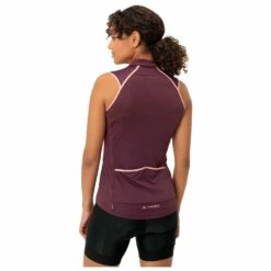VAUDE Women's Posta Full Zip Tricot SL - Cycling Singlet -Outdoor Equipment Sales Shop vaude womens posta full zip tricot sl cycling singlet detail 4