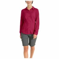 VAUDE Women's Skomer L/S Shirt - Blouse -Outdoor Equipment Sales Shop vaude womens skomer l s shirt blouse detail 3