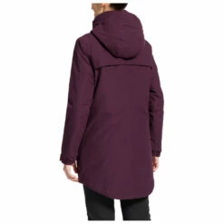 VAUDE Women's Skomer Wool Parka - Coat 9 VAUDE Women's Skomer Wool Parka - Coat -Outdoor Equipment Sales Shop vaude womens skomer wool parka coat detail 4