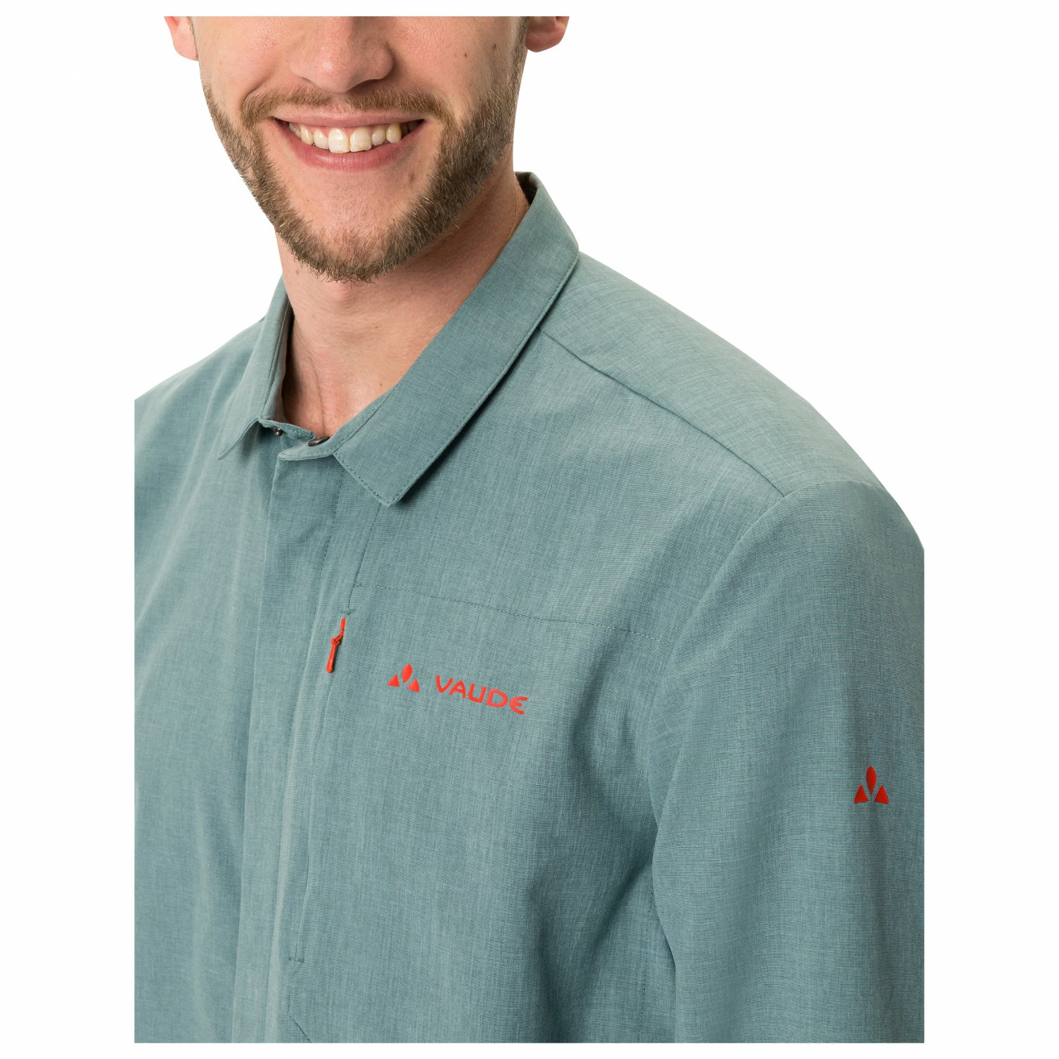 VAUDE Yaras L/S Polo Shirt - Cycling Jersey 6 VAUDE Yaras L/S Polo Shirt - Cycling Jersey - Image 4