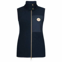 We Norwegians Women's Fonna Wool Fleece Vest - Wool Vest