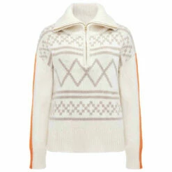 We Norwegians Women's Setesdal Zip Up Sweater - Wool Jumper