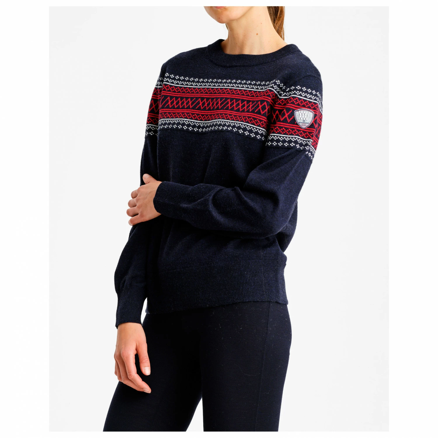 We Norwegians Women's Signature Crewneck - Wool Jumper 6 We Norwegians Women's Signature Crewneck - Wool Jumper - Image 4