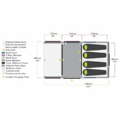 Evo TM V2 - 4-person Tent 16 Evo TM V2 - 4-person Tent -Outdoor Equipment Sales Shop zempire evo tm v2 4 person tent detail 6